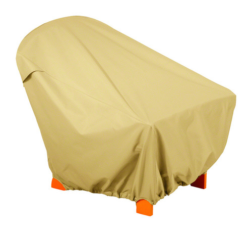 Classic Accessories 36" Brown Polyester Chair Cover