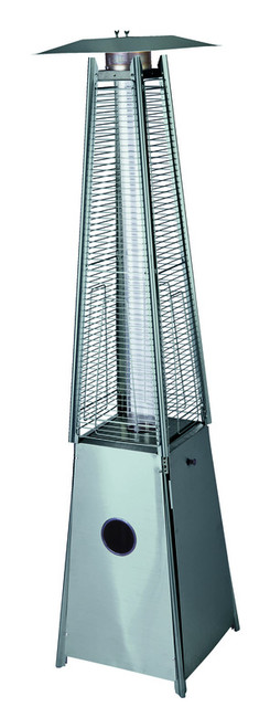 Living Accents Pyramid Propane Stainless Steel Patio Heater