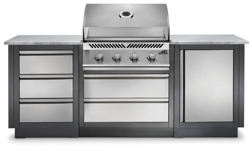 Napoleon ODK100-BI32SS Oasis 100 Outdoor Kitchen, Built-in 500 Series 32 Napoleon ODK100-BI32SS Oasis 100 Outdoor Kitchen, Built-in 500 Series 32