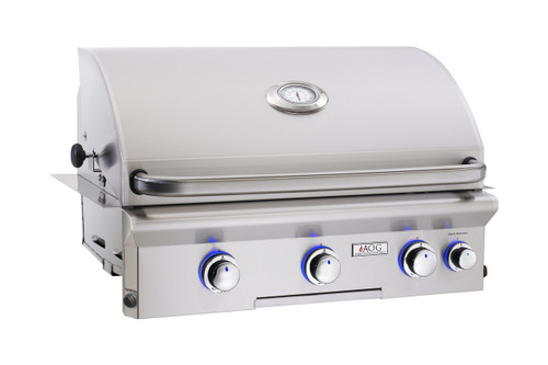 AOG 30NBL L-Series 30-Inch 3-Burner Built-In Gas Grill AOG 30NBL L-Series 30-Inch 3-Burner Built-In Gas Grill