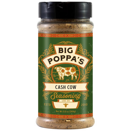 Big Poppa's Cash Cow BBQ Seasoning 13 oz