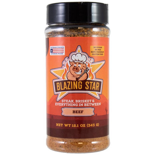 Blazing Star Beef Bar-B-Q Rub & Seasoning 12.1 oz