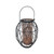 Meadow Creek Black & Copper Metal 10 in. Wire Lantern