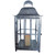 Smart Solar 16 in. Glass & Metal Lantern