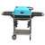 PK Grills PK300 Aaron Franklin Charcoal Grill and Smoker Teal PK300AF-TC