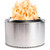 Solo Stove Yukon 2.0 Stainless Steel Round Smokeless Wood-Burning Fire Pit – 27-Inch Outdoor Fire Pit