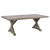 Signature Design by Ashley Beachcroft Beige Rectangular Stone Dining Table