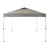 Crown Shade Grey One Touch Polyester Canopy