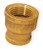 JMF 1/2 x 3/8 Red Brass Pipe Thread Reducing Coupling