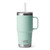 YETI Rambler 25 oz Seafoam BPA Free Straw Mug