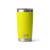 YETI Rambler 20 oz Firefly Yellow BPA Free Tumbler with MagSlider Lid