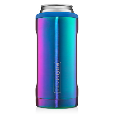  BrüMate Hopsulator Slim Double-walled Stainless Steel Insulated  Can for 12 Oz Slim Cans (Glitter Violet) : Health & Household