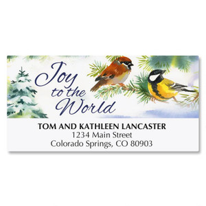 Joyful Birds Return Address Labels Joyful Birds Return Address Labels