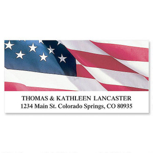 Freedom Deluxe Border Return Address Labels