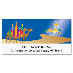 Born This Day Deluxe Return Address Labels