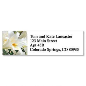 Beautiful Bouquets Classic Return Address Labels (8 designs)