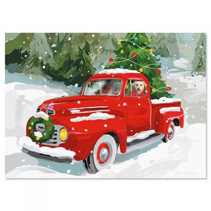 Ornament Wish Deluxe Foil Christmas Greeting Cards