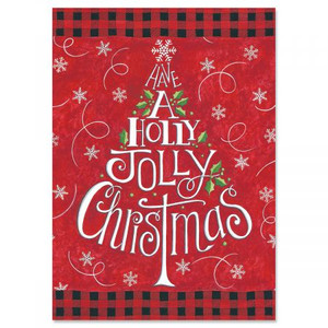 Holly Jolly Christmas Greeting Cards