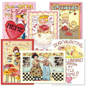 Mary Engelbreit® Valentines Day Cards Value Pack