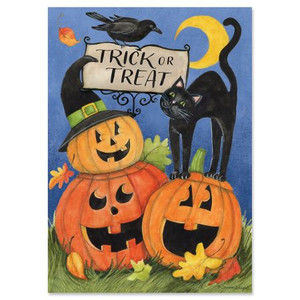 Jack-o’-Lantern Cats Halloween Cards Jack-o’-Lantern Cats Halloween Cards