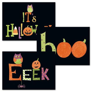 Damask Halloween Cards Damask Halloween Cards