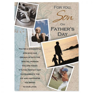 Son Father's Day Card Son Father's Day Card