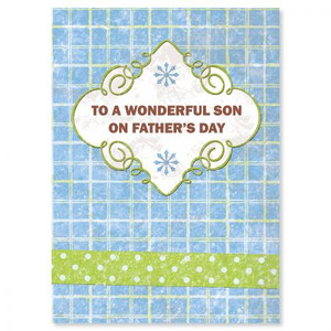 For Son Father's Day Card For Son Father's Day Card