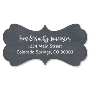 Chalk Diecut Address Labels Chalk Diecut Address Labels