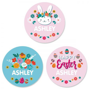 Personalized Easter Variety Stickers Personalized Easter Variety Stickers