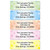 Dotted Pastel Return Address Labels on Rolls