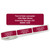 Solid Wine Return Address Labels on Rolls