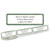 Green Borders Return Address Labels on Rolls