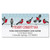 Merry Christmas Birds Return Address Labels