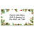 Classic Spruce Border Return Address Labels