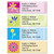 Colorful Floral Return Address Labels (4 Designs)