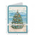 Beach Tree Christmas Greeting Cards