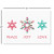 Snowflake Season Christmas Greeting Cards