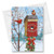 Birdhouse Christmas Greeting Cards