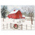 Country Barn Christmas Greeting Cards