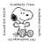PEANUTS® Square Self-Inking Address Stamp