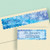 Snowflake Wrap Around Address Labels
