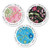 Fun Pattern Round Address Labels (3 designs)