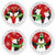 Top Hat Penguin Round Address Labels (4 Designs)