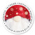 Snowy Gnome Round Address Labels