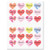 Personalized Variety Heart Stickers