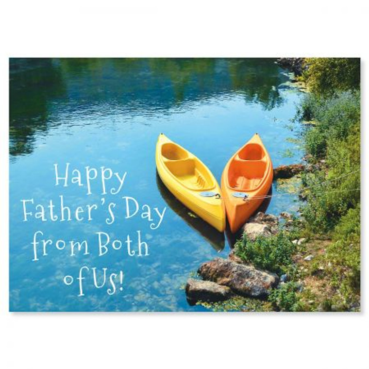 Kayak Father's Day Card