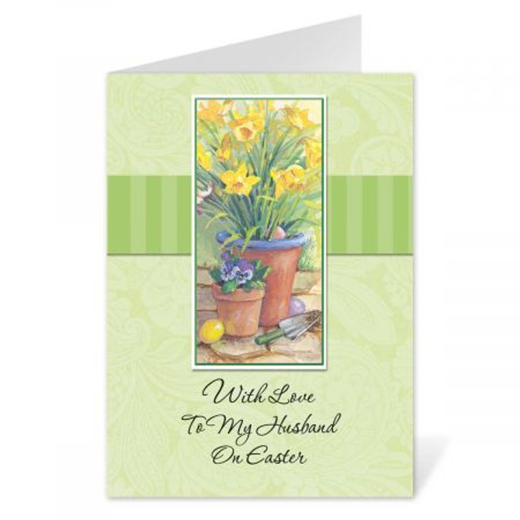 To My Husband Easter Card