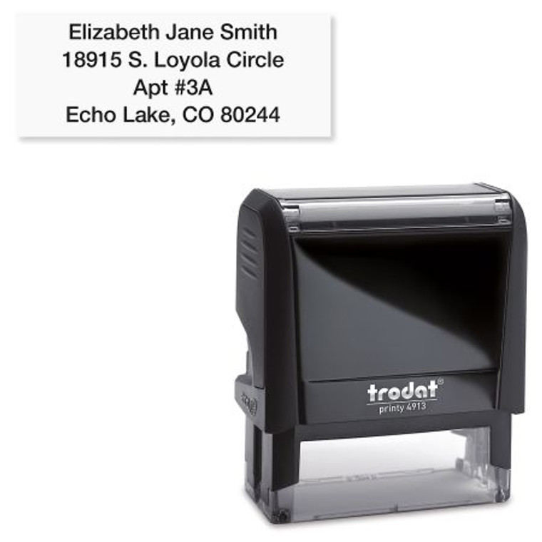 Standard Self-Inking Address Stamp