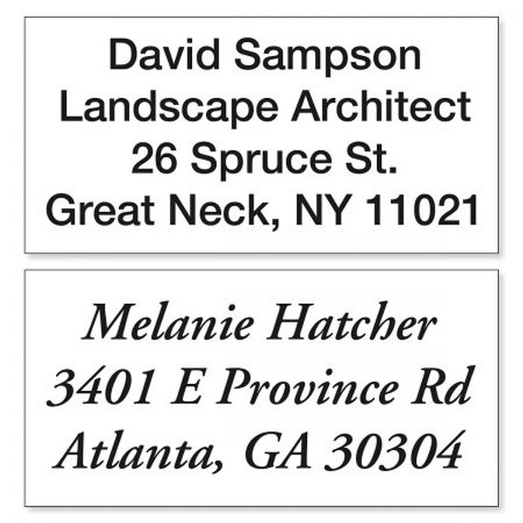 Classic Pre-Inking Address Stamp