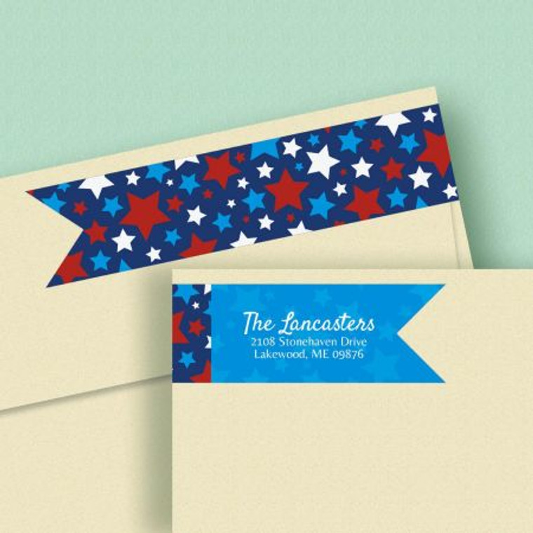 Allegiance Wrap Around Address Labels (4 Designs)